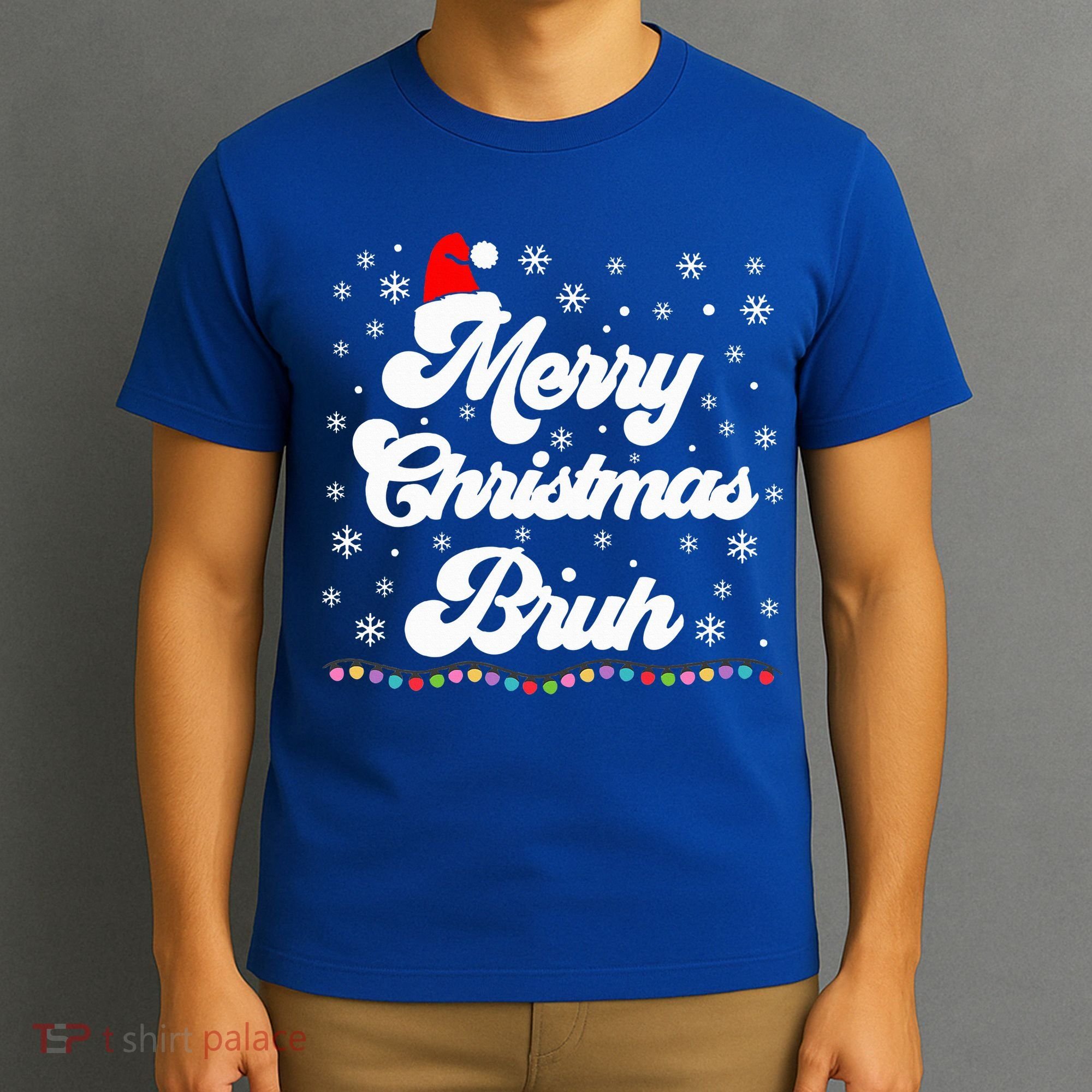XMas Merry Christmas Bruh Meme Funny Christmas T-Shirt