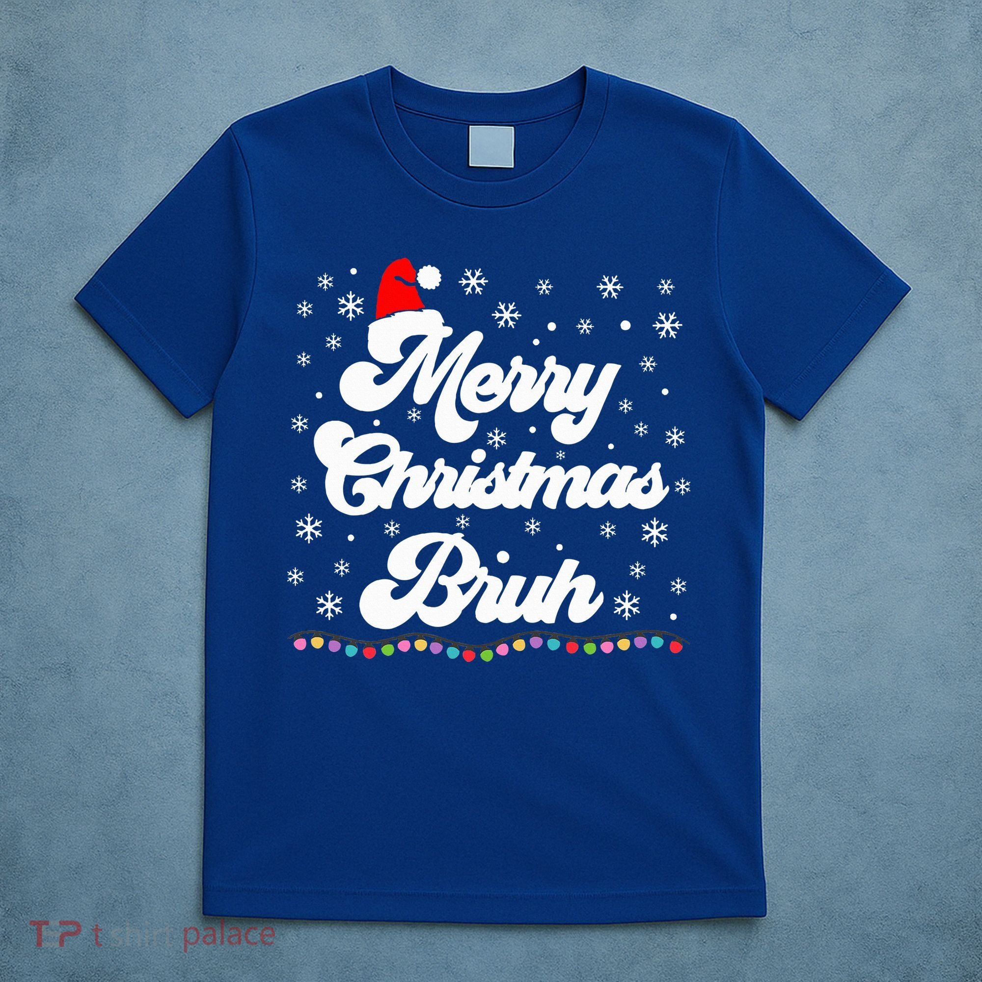 XMas Merry Christmas Bruh Meme Funny Christmas T-Shirt