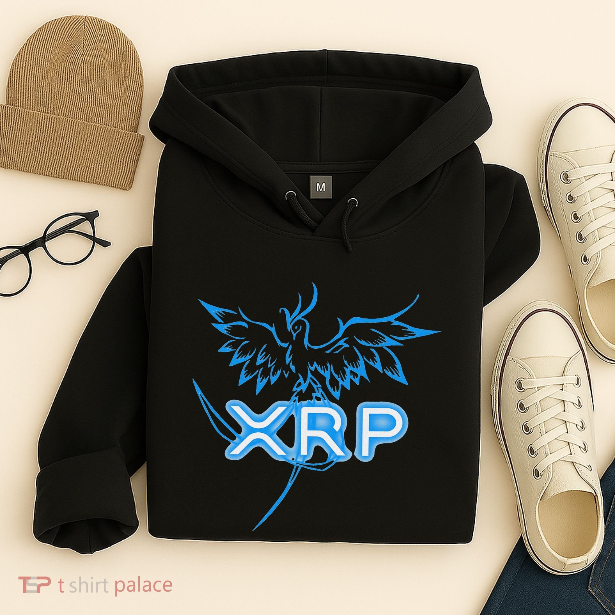 Xrp Merchandise Cryptocurrency Gift Blockchain Crypto Hoodie