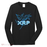 Xrp Merchandise Cryptocurrency Gift Blockchain Crypto Long Sleeve Shirt thumb 0