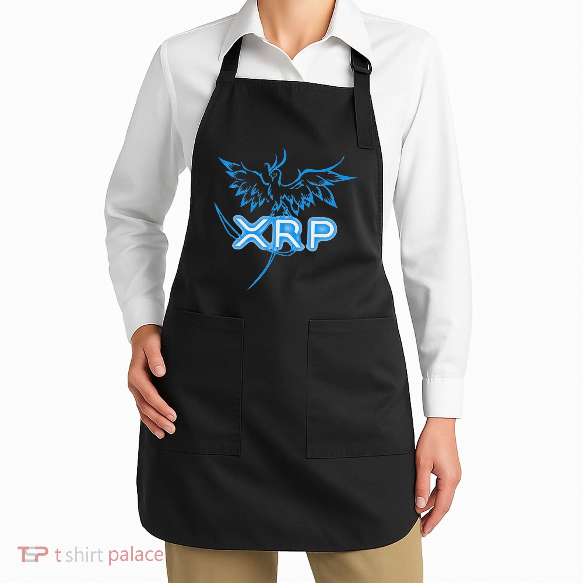 Xrp Merchandise Cryptocurrency Gift Blockchain Crypto Apron