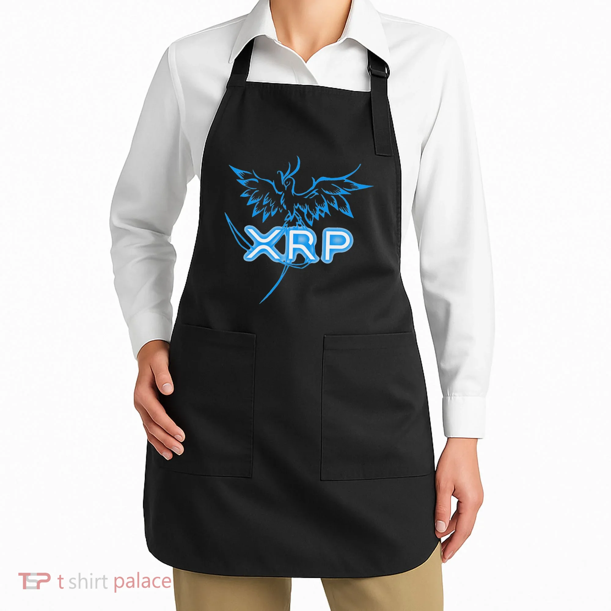 Xrp Merchandise Cryptocurrency Gift Blockchain Crypto Apron