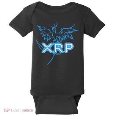 Xrp Merchandise Cryptocurrency Gift Blockchain Crypto Baby Bodysuit