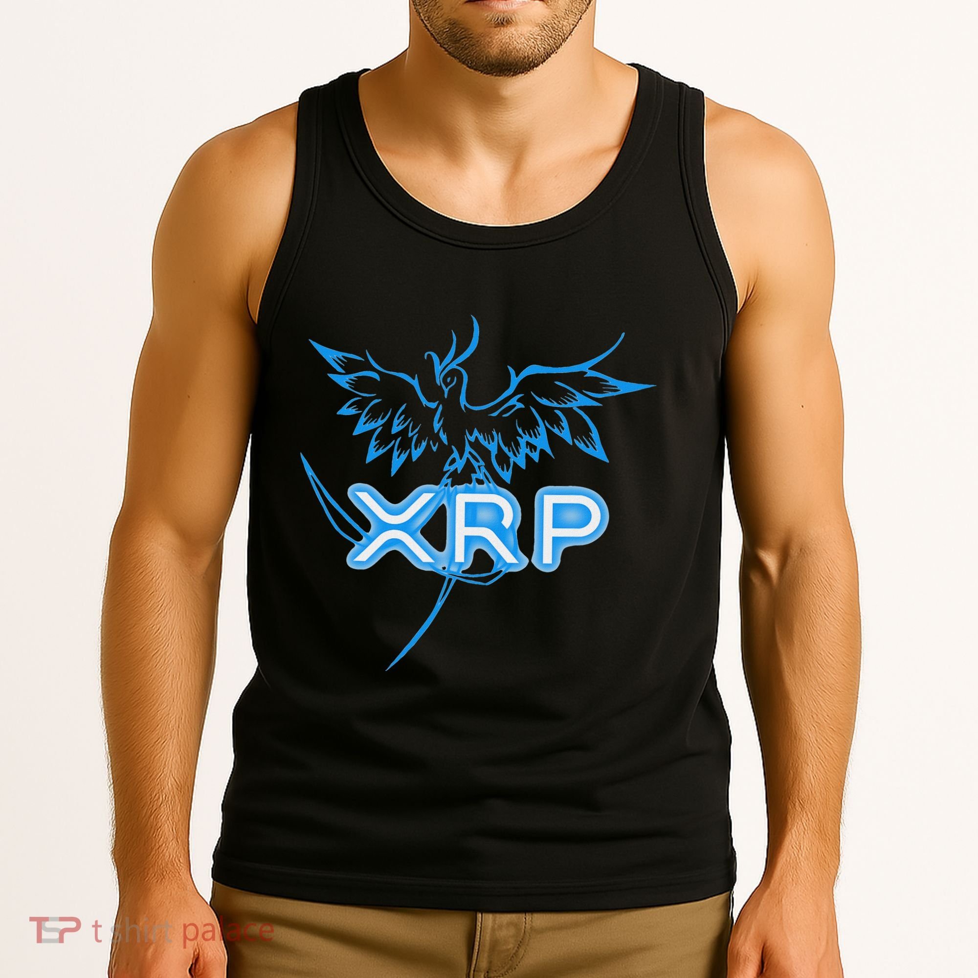 Xrp Merchandise Cryptocurrency Gift Blockchain Crypto Tank Top