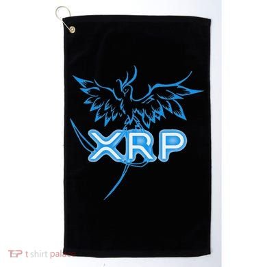 Xrp Merchandise Cryptocurrency Gift Blockchain Crypto Golf Towel