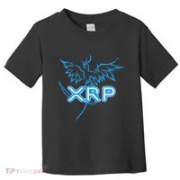 Xrp Merchandise Cryptocurrency Gift Blockchain Crypto Toddler T-Shirt thumb 0