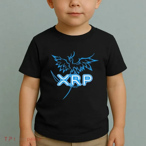 Xrp Merchandise Cryptocurrency Gift Blockchain Crypto Toddler T-Shirt