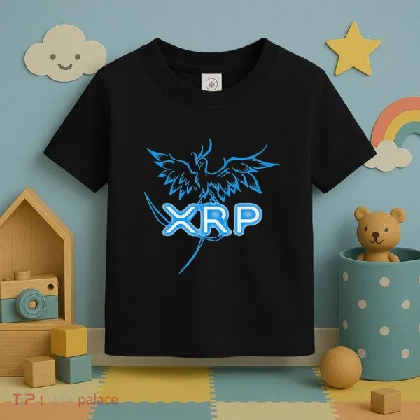 Xrp Merchandise Cryptocurrency Gift Blockchain Crypto Toddler T-Shirt