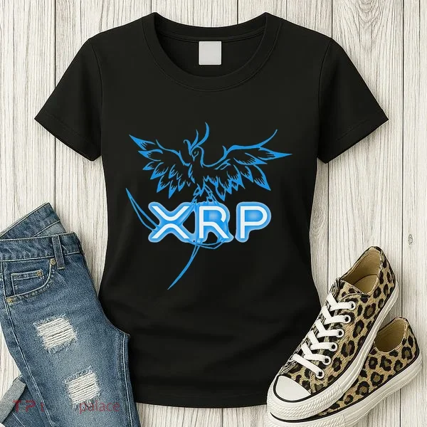 Xrp Merchandise Cryptocurrency Gift Blockchain Crypto Women's T-Shirt