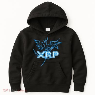 Xrp Merchandise Cryptocurrency Gift Blockchain Crypto Kids Hoodie