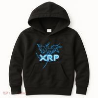 Xrp Merchandise Cryptocurrency Gift Blockchain Crypto Kids Hoodie thumb 0