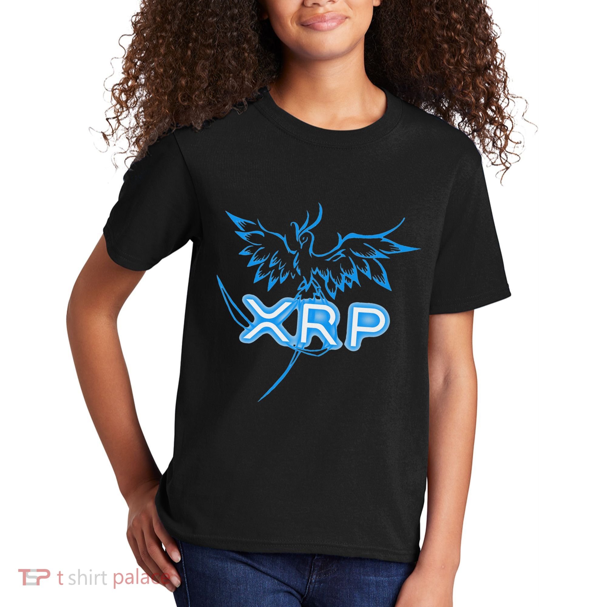 Xrp Merchandise Cryptocurrency Gift Blockchain Crypto Kids T-Shirt