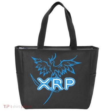 Xrp Merchandise Cryptocurrency Gift Blockchain Crypto Tote Bag