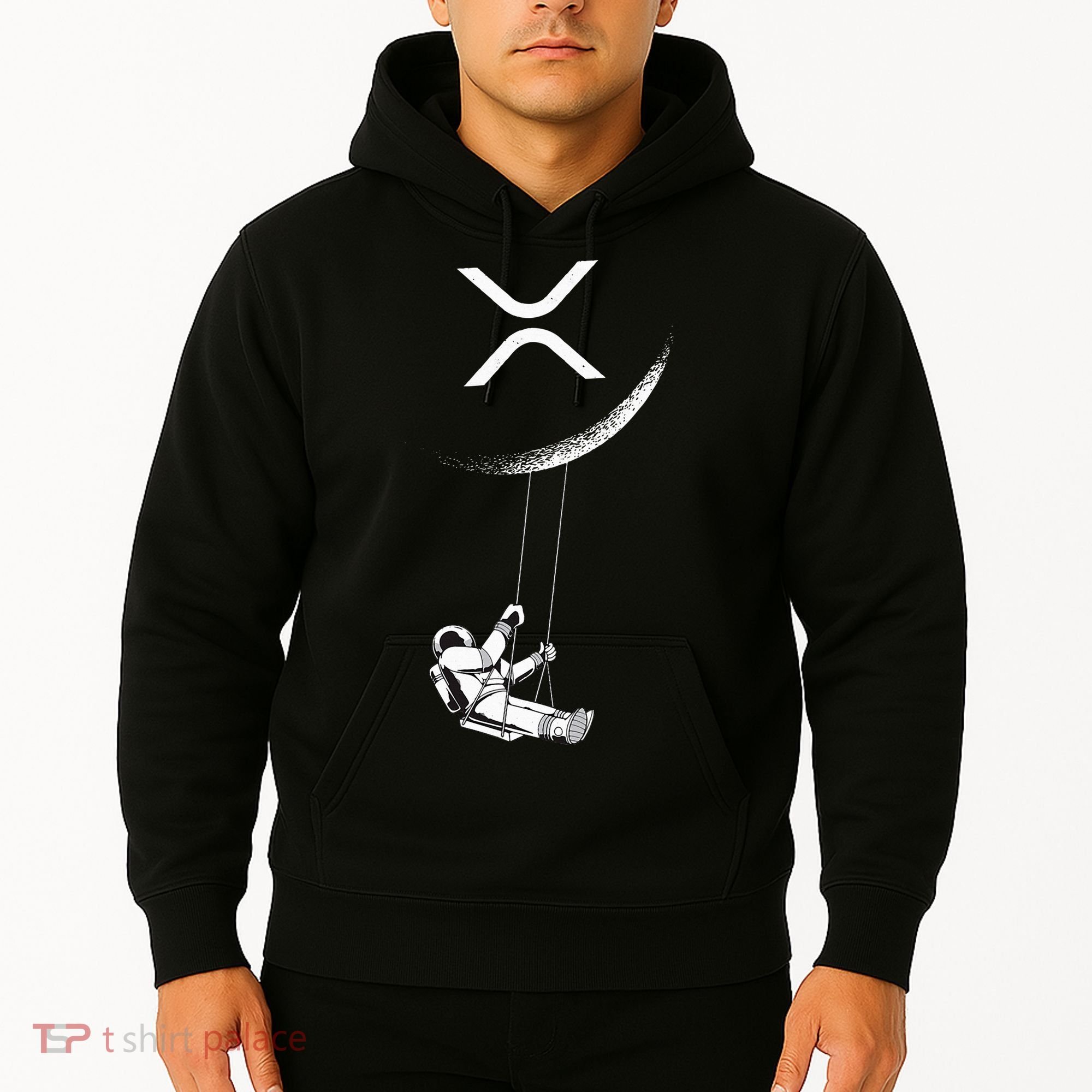 Xrp Moon Merch Cryptocurrency Crypto Currency Merchandise Hoodie