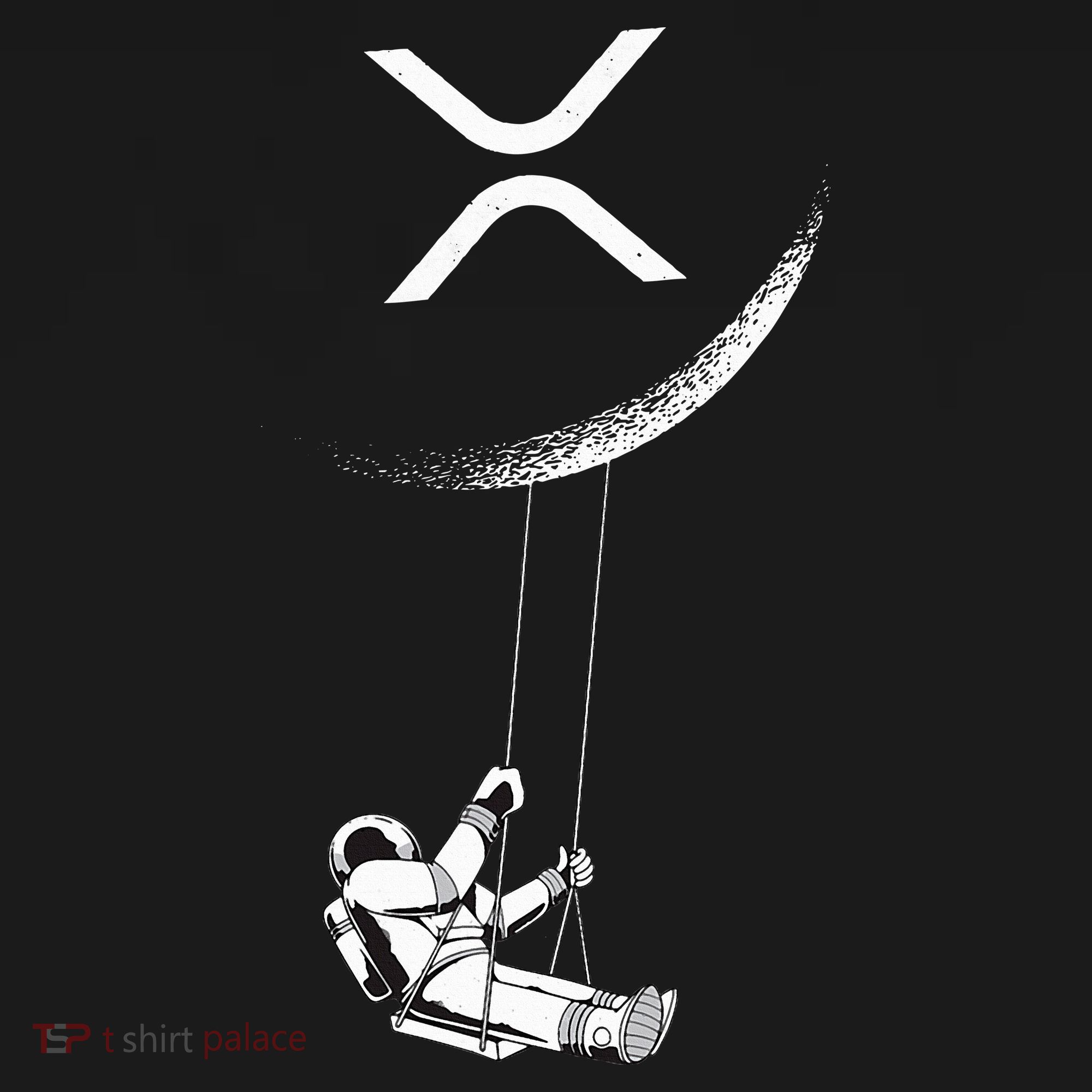Xrp Moon Merch Cryptocurrency Crypto Currency Merchandise Long Sleeve Shirt