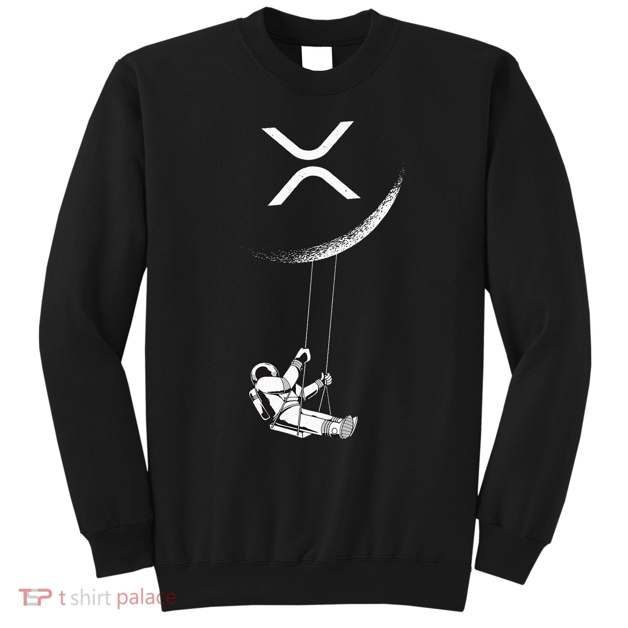 Xrp Moon Merch Cryptocurrency Crypto Currency Merchandise Sweatshirt