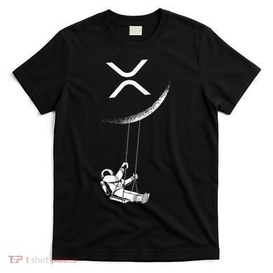 Xrp Moon Merch Cryptocurrency Crypto Currency Merchandise T-Shirt