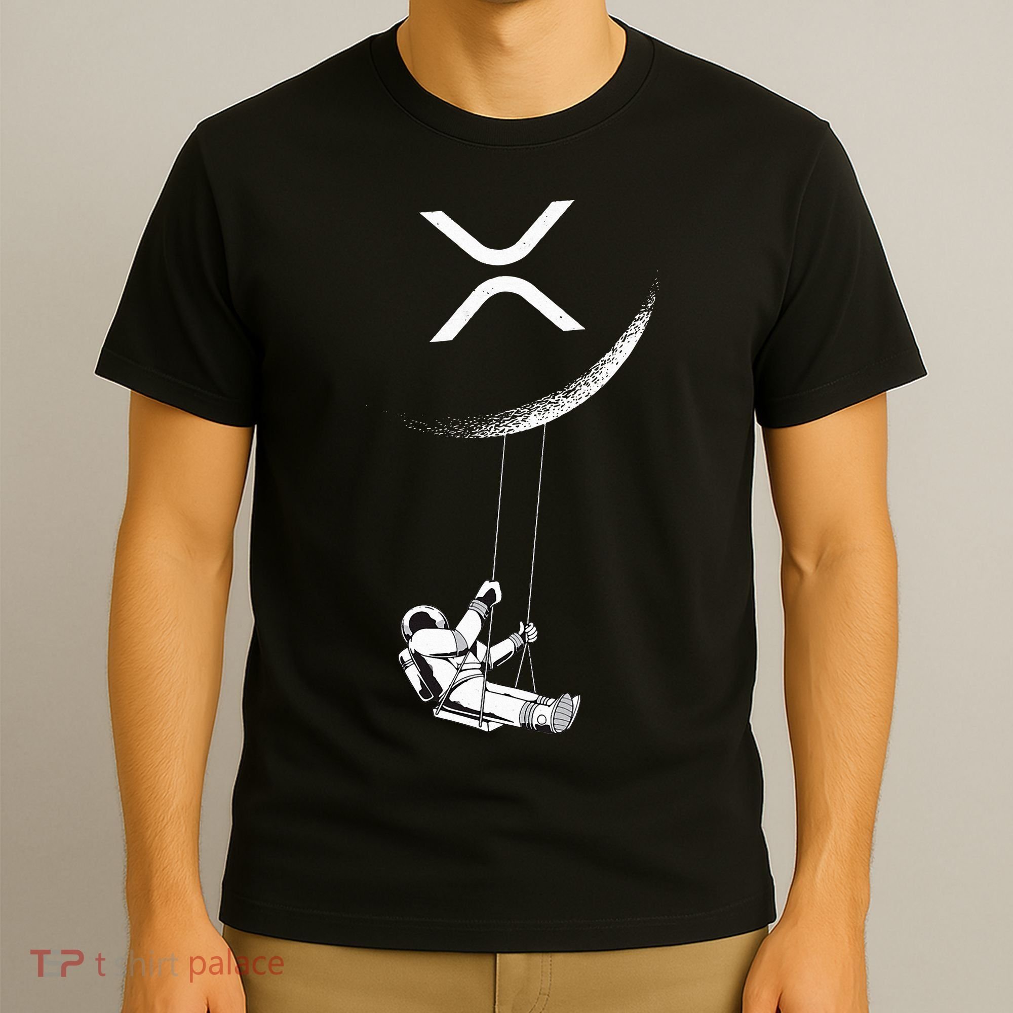 Xrp Moon Merch Cryptocurrency Crypto Currency Merchandise T-Shirt