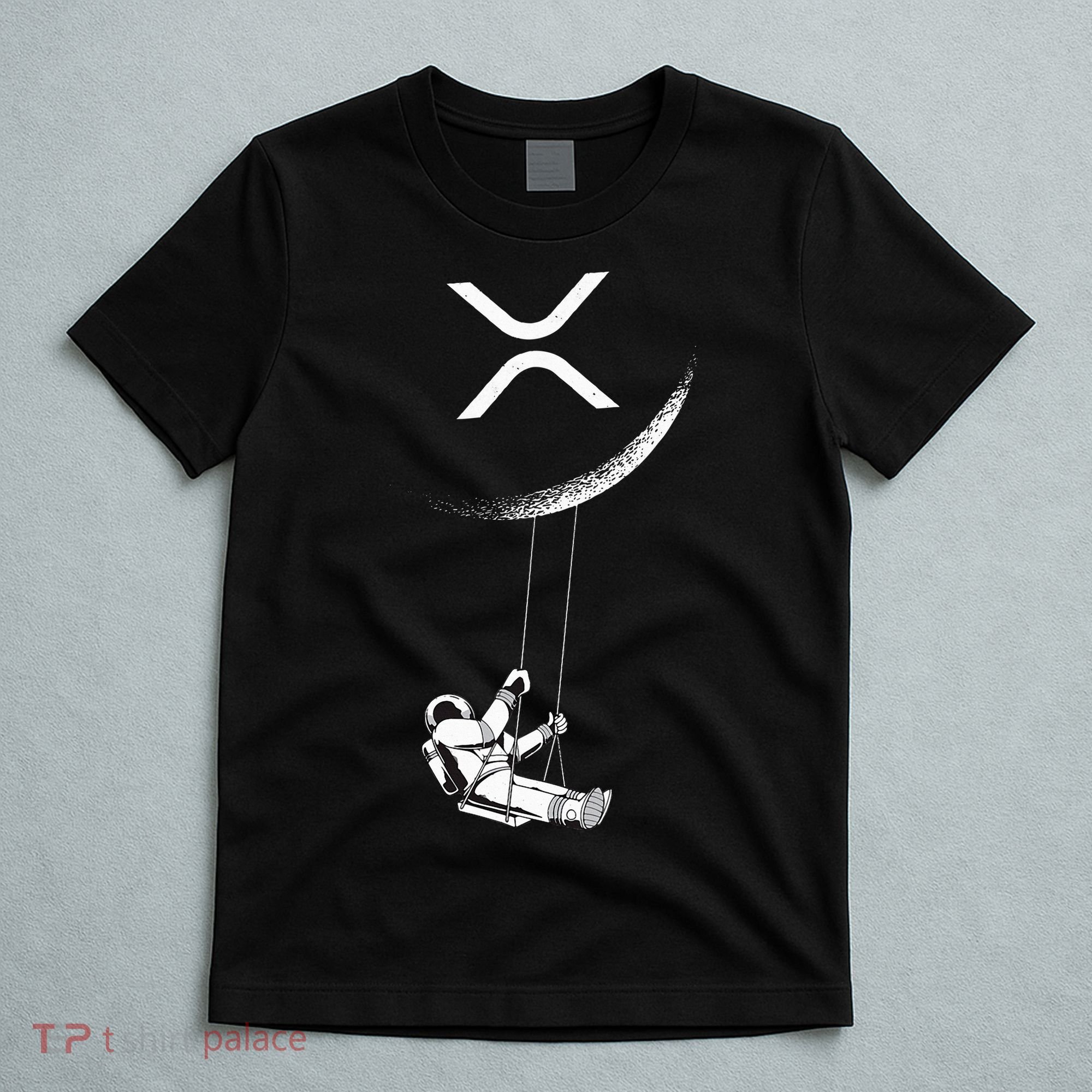 Xrp Moon Merch Cryptocurrency Crypto Currency Merchandise T-Shirt