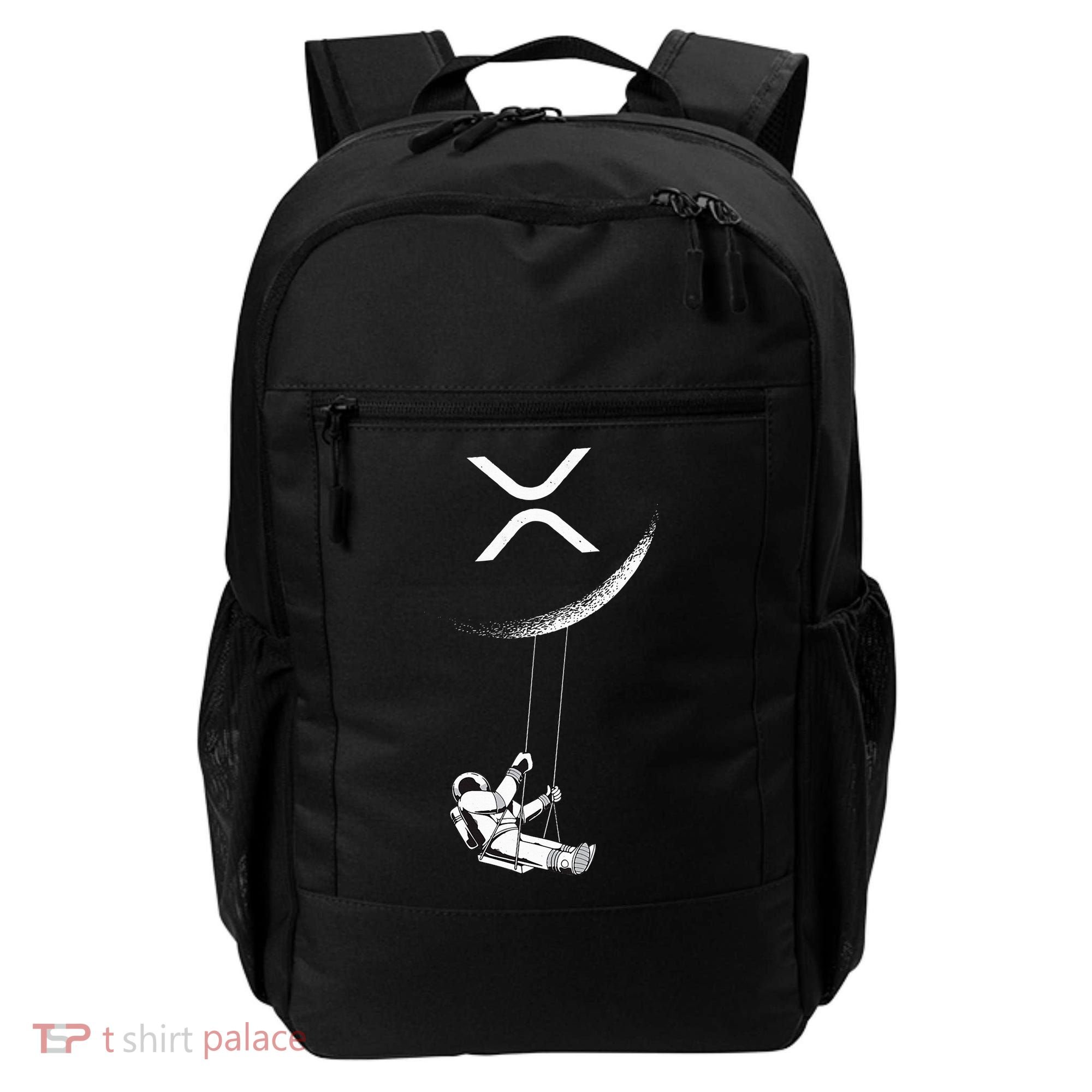 Xrp Moon Merch Cryptocurrency Crypto Currency Merchandise Backpack