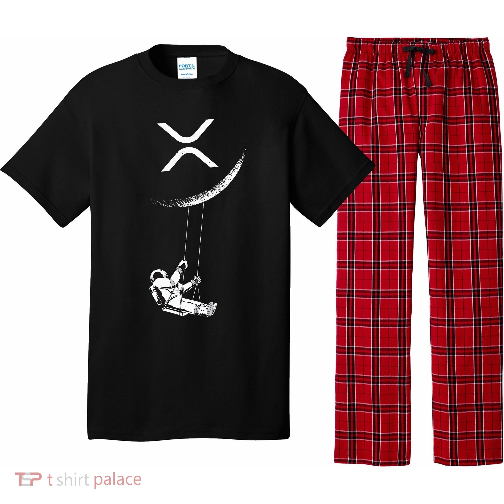 Xrp Moon Merch Cryptocurrency Crypto Currency Merchandise Pajama Set