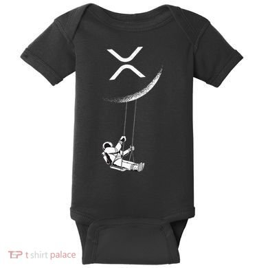 Xrp Moon Merch Cryptocurrency Crypto Currency Merchandise Baby Bodysuit