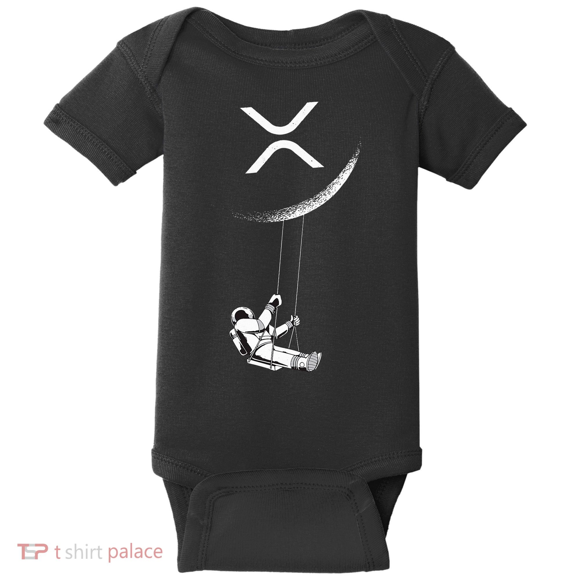 Xrp Moon Merch Cryptocurrency Crypto Currency Merchandise Baby Bodysuit