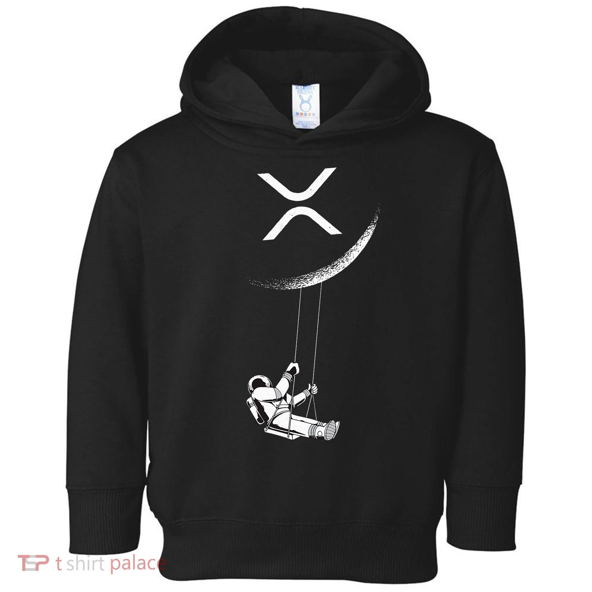 Xrp Moon Merch Cryptocurrency Crypto Currency Merchandise Toddler Hoodie