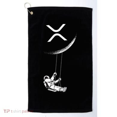 Xrp Moon Merch Cryptocurrency Crypto Currency Merchandise Golf Towel