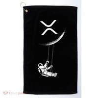 Xrp Moon Merch Cryptocurrency Crypto Currency Merchandise Golf Towel thumb 0