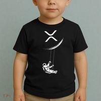 Xrp Moon Merch Cryptocurrency Crypto Currency Merchandise Toddler T-Shirt thumb 2