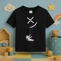 Xrp Moon Merch Cryptocurrency Crypto Currency Merchandise Toddler T-Shirt thumb 3