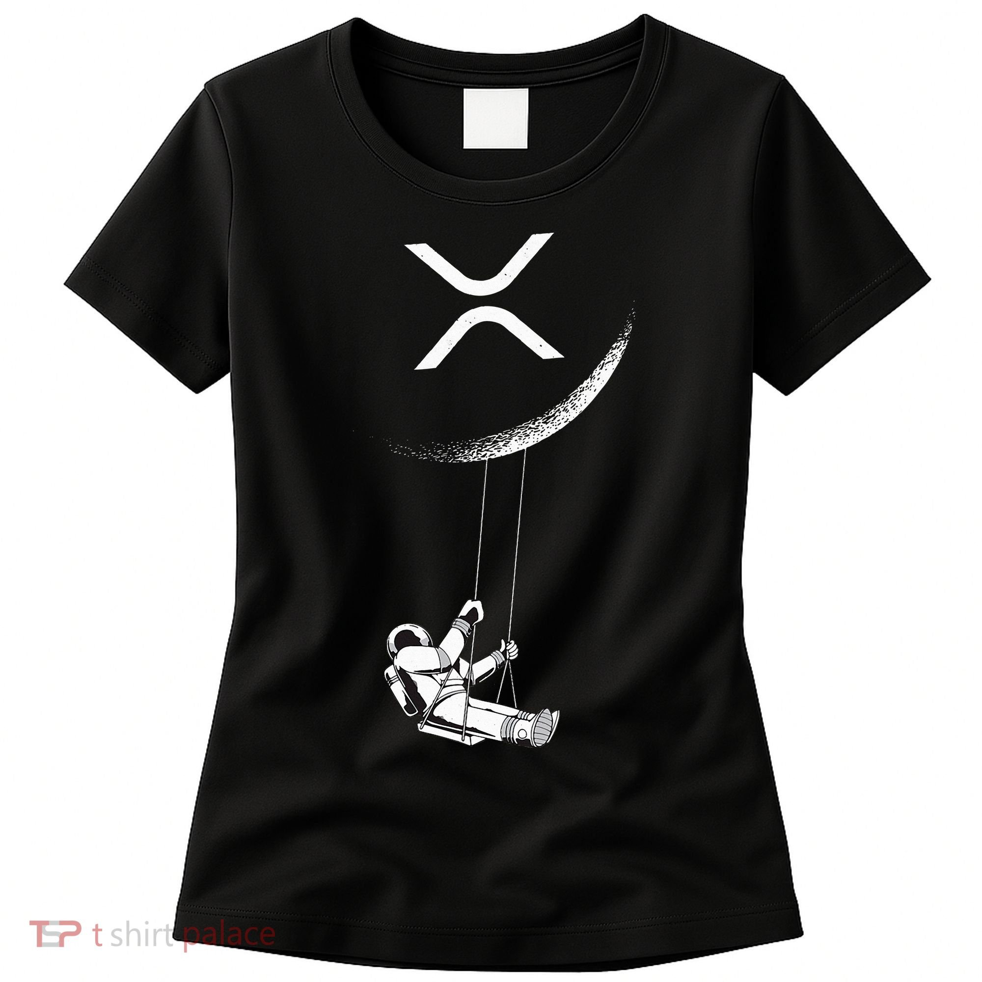 Xrp Moon Merch Cryptocurrency Crypto Currency Merchandise Women's T-Shirt