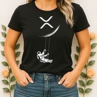 Xrp Moon Merch Cryptocurrency Crypto Currency Merchandise Women's T-Shirt thumb 2