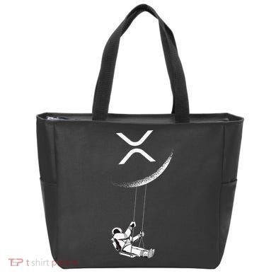 Xrp Moon Merch Cryptocurrency Crypto Currency Merchandise Tote Bag