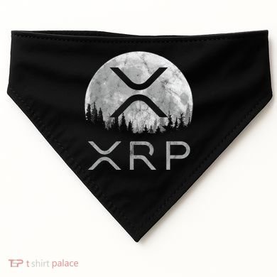 Xrp Moon Ripple USA-Made Doggie Bandana