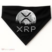 Xrp Moon Ripple USA-Made Doggie Bandana thumb 0