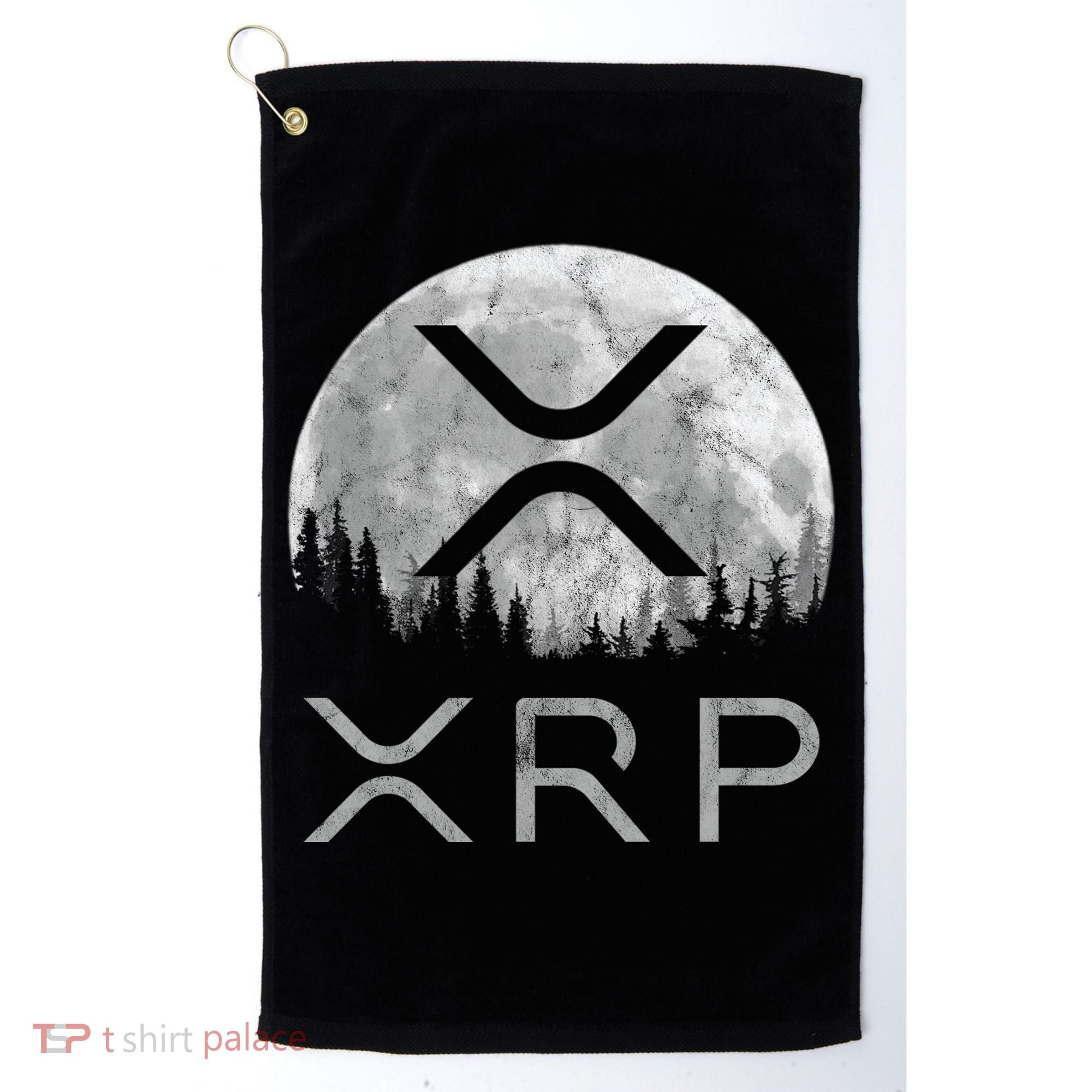 Xrp Moon Ripple Golf Towel