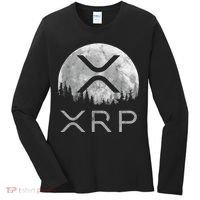 Xrp Moon Ripple Women's Long Sleeve Shirt thumb 0