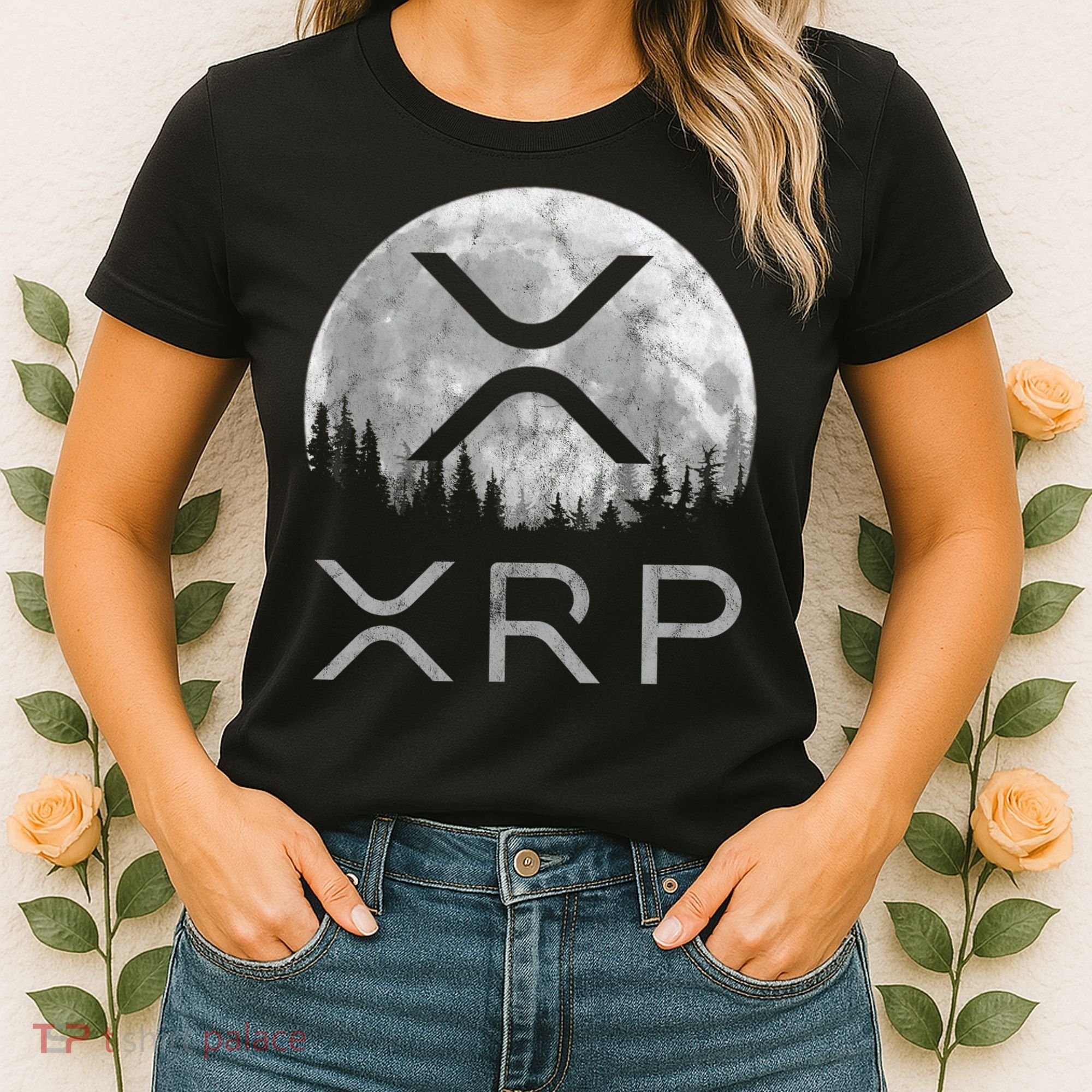 Xrp Moon Ripple Women's T-Shirt
