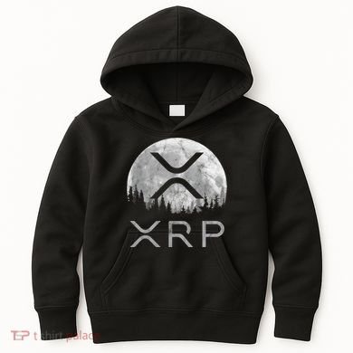 Xrp Moon Ripple Kids Hoodie