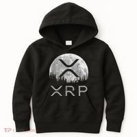 Xrp Moon Ripple Kids Hoodie thumb 0