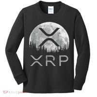 Xrp Moon Ripple Kids Long Sleeve Shirt thumb 0