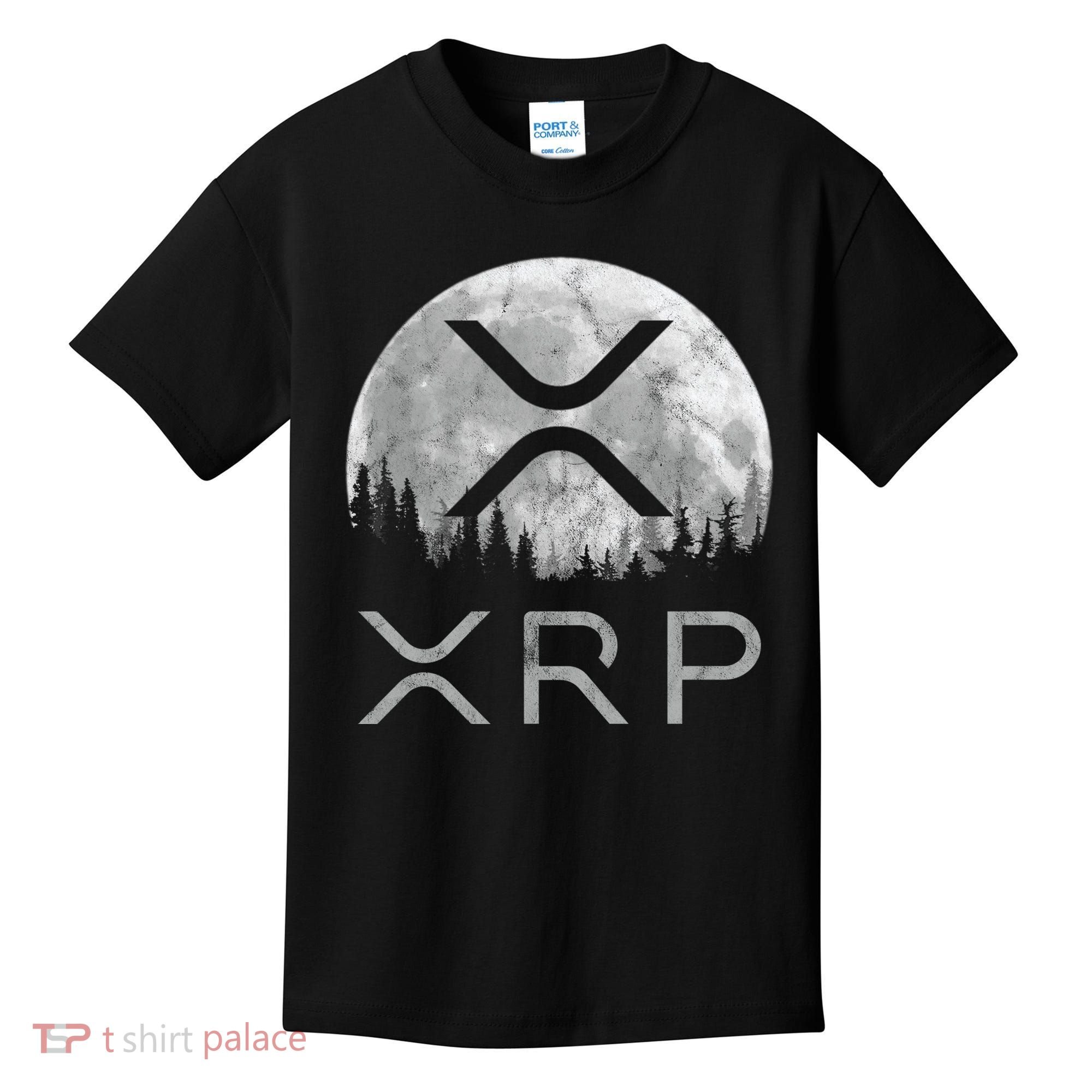 Xrp Moon Ripple Kids T-Shirt