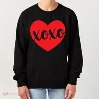 Xoxo Valentines Heart Women's Sweatshirt thumb 0