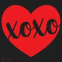 Xoxo Valentines Heart Women's Sweatshirt thumb 2