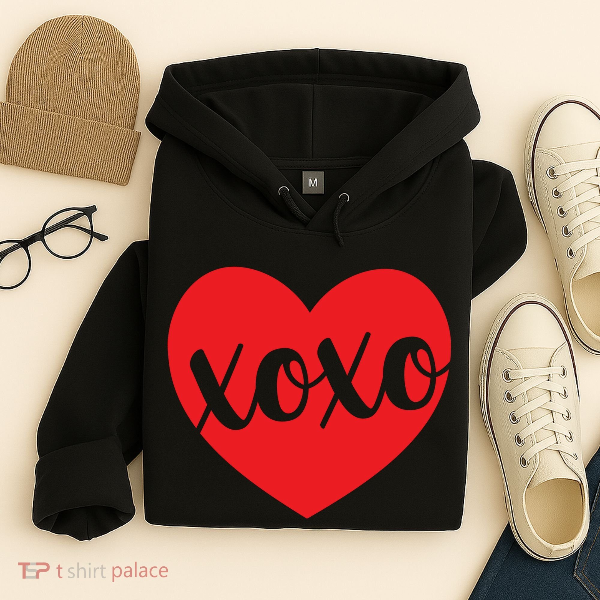 Xoxo Valentines Heart Hoodie