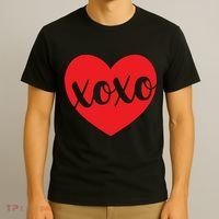 Xoxo Valentines Heart T-Shirt thumb 3