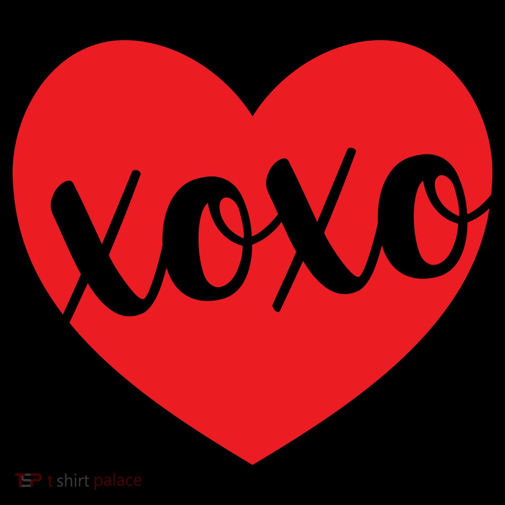 Xoxo Valentines Heart Women's Hoodie
