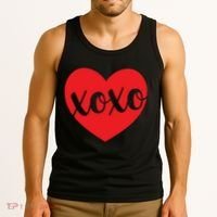 Xoxo Valentines Heart Tank Top thumb 3